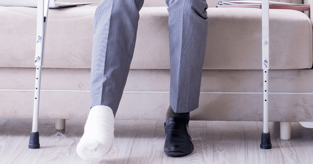 Broken ankle, how to get around