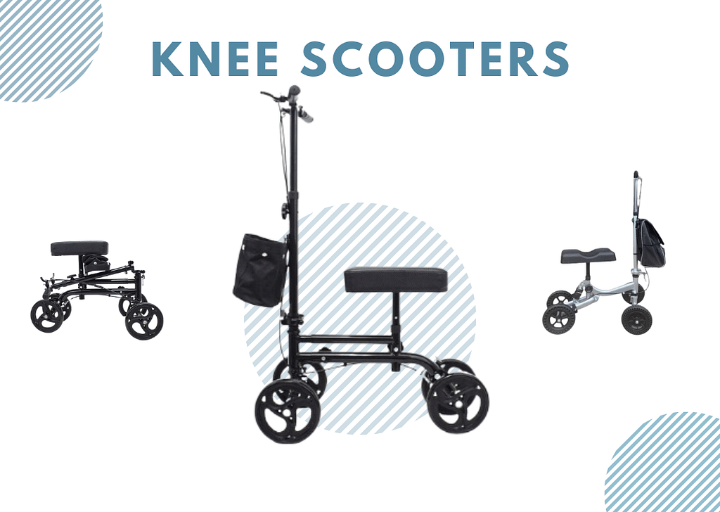 knee scooter range