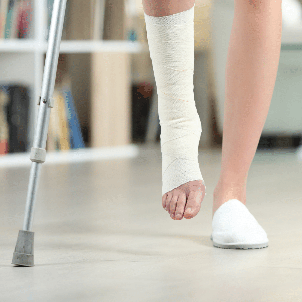 8 life hacks while recovering from a broken foot